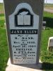 Jane Ellen Cooper Hand tombstone restored by Dave Cooper