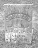Joseph Hand's grave, Hand Cemetery, Macoupin County IL